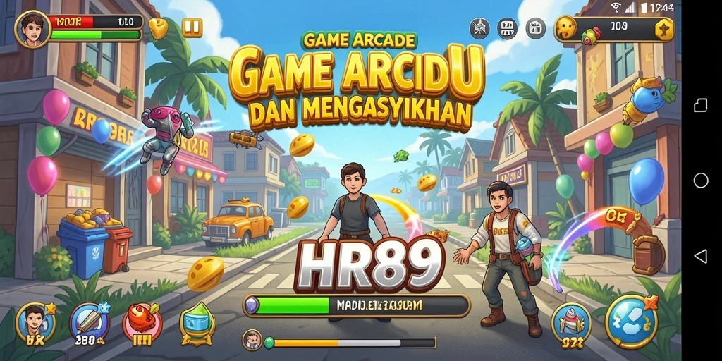 Tangkapan layar gameplay HR89 yang penuh aksi dan seru.