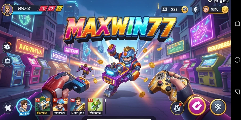 Tampilan gameplay seru dari MAXWIN77 yang menantang dan menarik.