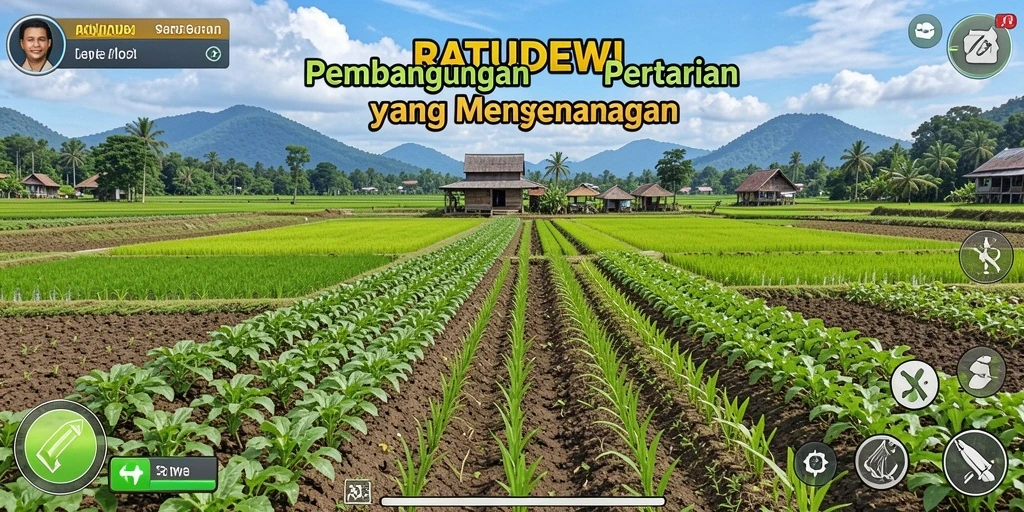 Tampilan gameplay <strong>RATUDEWI</strong> yang memikat dan penuh warna.